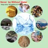 Yonawlsy Foldable Water Storage Bladder, Heavy Duty Food-Grade Plastic Bag