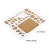 PATIKIL Paper Quilling Template Board 8x7 Inch, Mould Crimper Tool