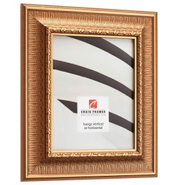 Craig Frames Maximus Picture Frame, 11 x 17 Inch, Roman Gold