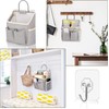 Baoswi 2 Pack Wall Hanging Storage Bag Wall Hanging Organizer
