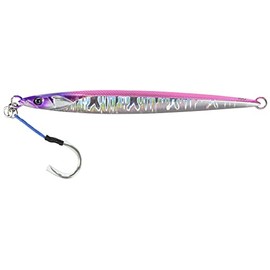 JACKALL G207 Metal Jig, Bumble's Jig, Semi-Long, 6.3 oz (180 g), Pinkback/Magma Wave Holo