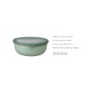 Mepal Cirqula Round Nordic Blush Multi Bowl – 2000 ml