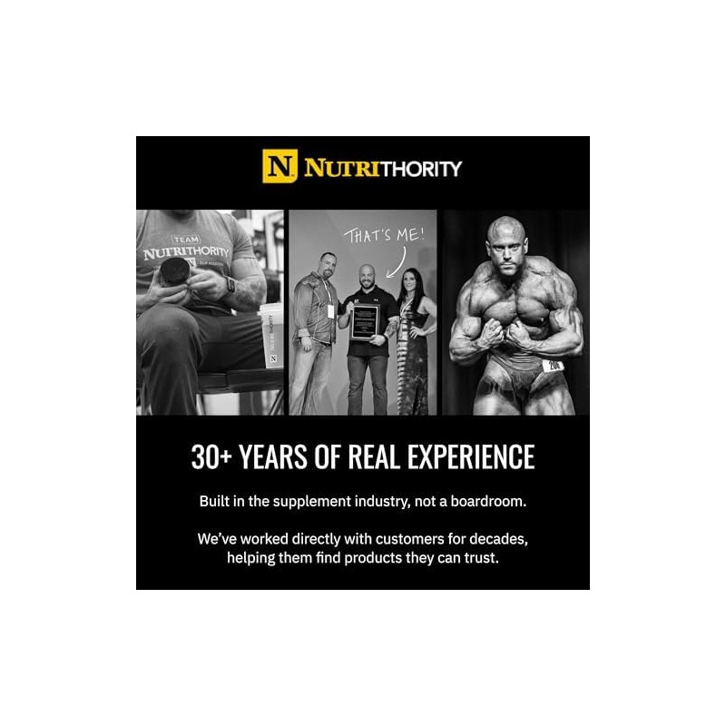 Nutrithority Pre-entrenamiento High Stim de 1,21 Gw