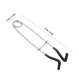 NOLITOY Stainless Steel Fish Mouth Spreaders Jaw Retractors for Freshwater Fishing Lightweight Portable Fishing Tool for Anglers Efficient Hook Remover Lure Pliers Versatile Fish Gripper