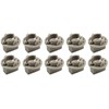 10 pcs PCB Bulb Socket, Gray, for W2.1x9.5d Wedge Bulbs