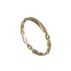 LES POULETTES BIJOUX - Gold Plated Small Ring Chain Bracelets
