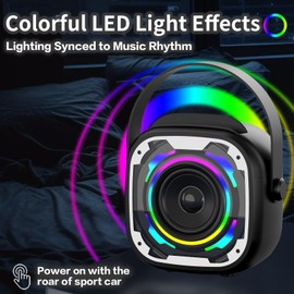 Mini Karaoke Machine for Kids Adults, Portable Bluetooth Speaker with Wireless Karaoke Microphone, Singing Machine Christmas Toys Birthday Gifts for Girls Boys Ages 3 4 5 6 7 8 9 10 11 12+ (Black)