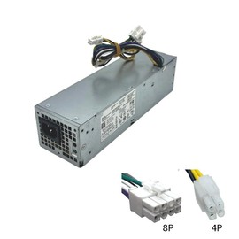 255W L255AS-00 QZLHCHY PS-3261-2DF Replacement Power Supply for Dell Optiplex 3020 7020 9020 Precision T1700 Small Form Factor (SFF) Systems 3XRJ0 V9MVK FP16X H255ES-00 D255AS-00