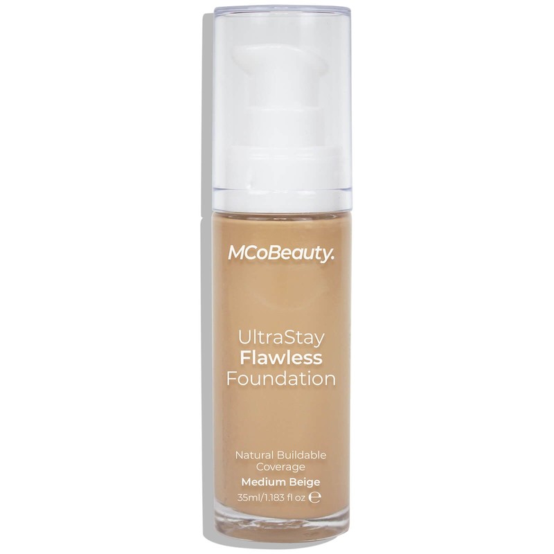 MCoBeauty Ultra Stay Flawless Foundation 35ml (Various Shades), Deep