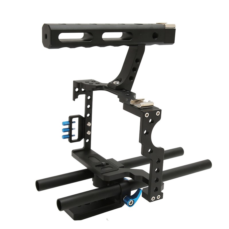 Camera Video Cage Lightweight Aluminum Alloy Camera Cage Rig with