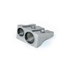 Rapesco R14DCDM2 Pencil Sharpener - Traditional Double Hole Sharpener- Grey