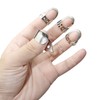 Guitar Slide Tone Bar with Thumb and Finger Picks Solid