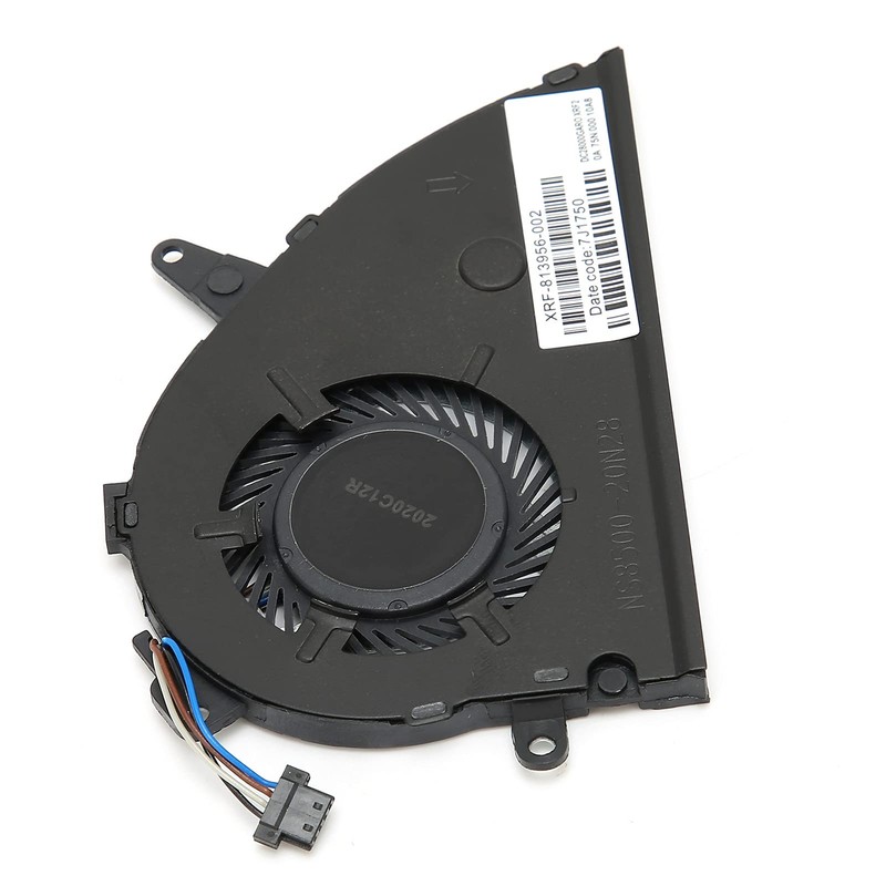 Laptop CPU Cooling Fan,DC 5V 4-Pin Replacement CPU Cooling Fan,Computer