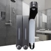 Yctze Liquid Soap Dispenser, Wall Mounted Shower Soap Dispenser with