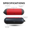 Speaker Skin Compatible with Beats Pill (2024) - Solid Red