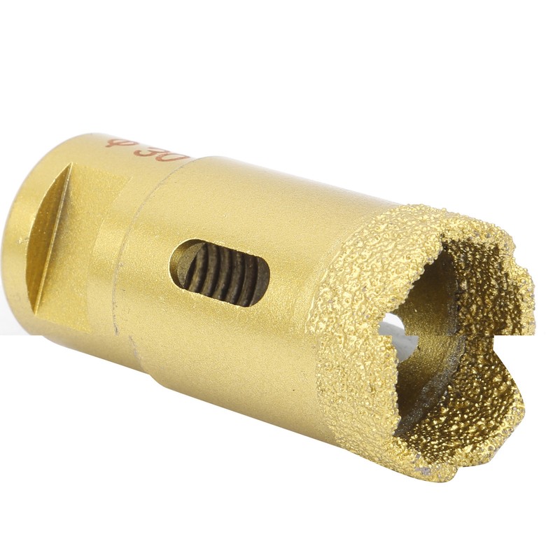 Diamond Hole Saw Drill Bit Brazing Opener Drilling Marble Concrete