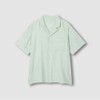 JAJU Summer Double Cotton 5-part Pajama Set_Light Mint