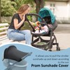 Stroller Sun Cover | Baby Sun Shade | Foldable Adjustable