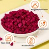 Freeze-Dried Dragon Fruit Cubes, 5.2oz Sealed cans | Unsweetened Crispy