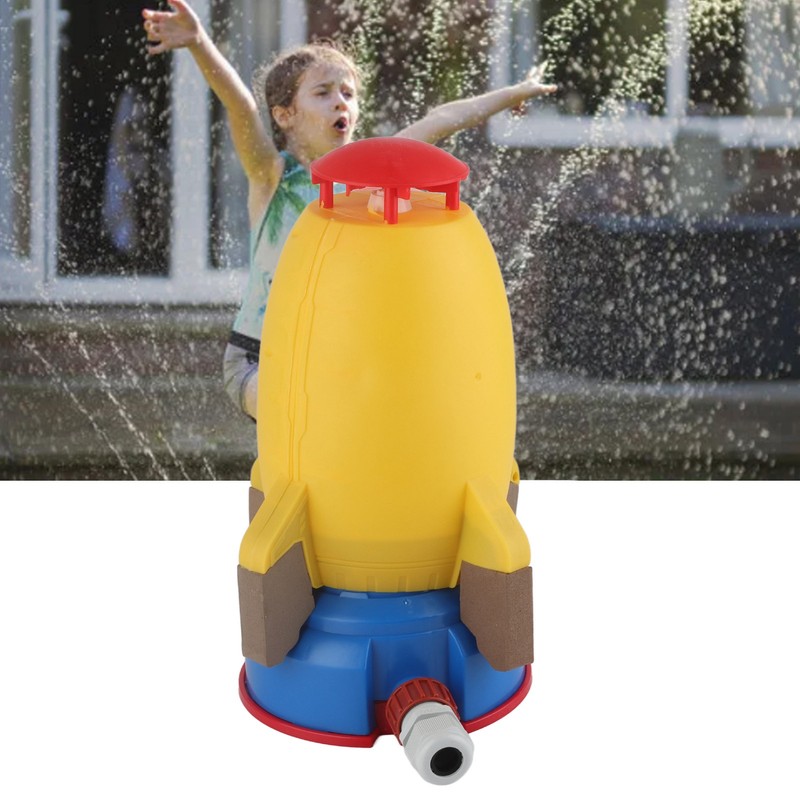 Outdoor Fly Sprinkler Launcher Water Toy 360° Rotating Flying Water