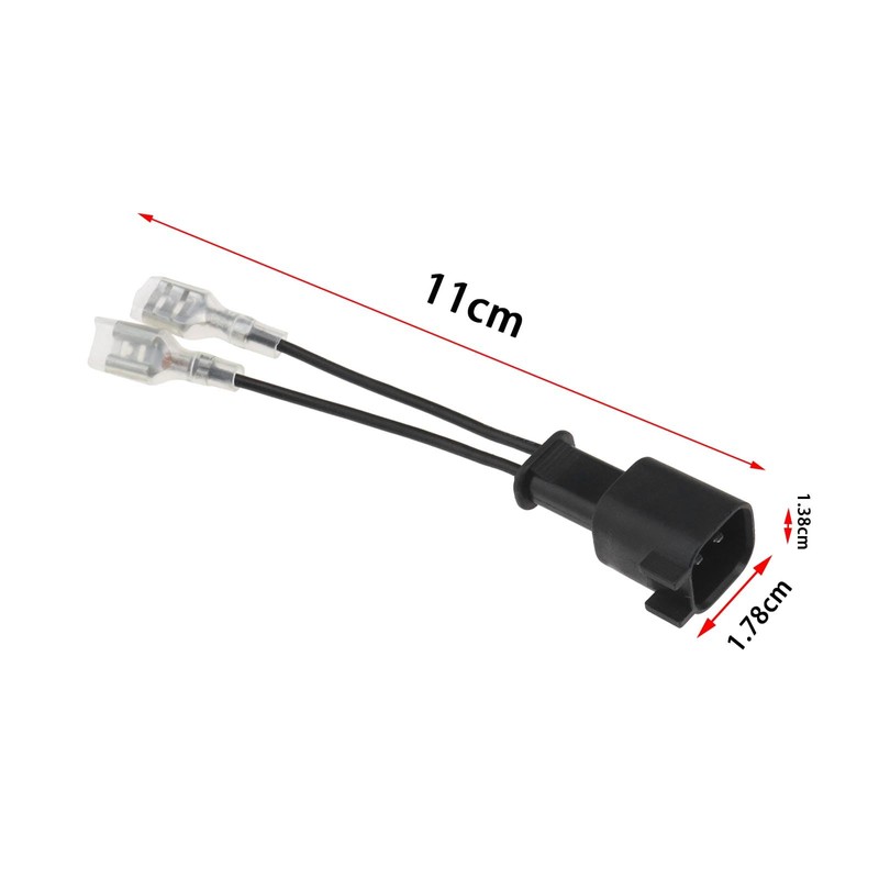 OTOTEC Pack of 2 Car Speaker Cable Adapter Car Horn