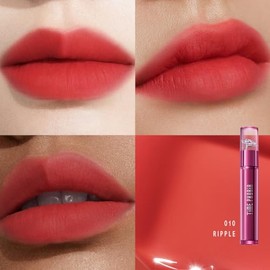 TIMEPHORIA Altera Tinte Labial Difuminador 010 Ripple, Coral Vibrante Acabado Brillante a Mate Suave, Difumina Líneas del Labio, Textura Aterciopelada