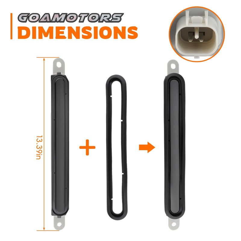 GoaMotors LED 3RD Third Brake Light High Level Third Rear