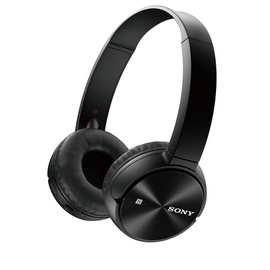 SONY Wireless Headphones MDR-ZX330BT: Bluetooth/NFC Support Foldable With Mic/ Hands-free Calling Black MDR-ZX330BT
