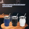 8oz Gourd Tea Cup Double Wall Stainless Steel with Spoon