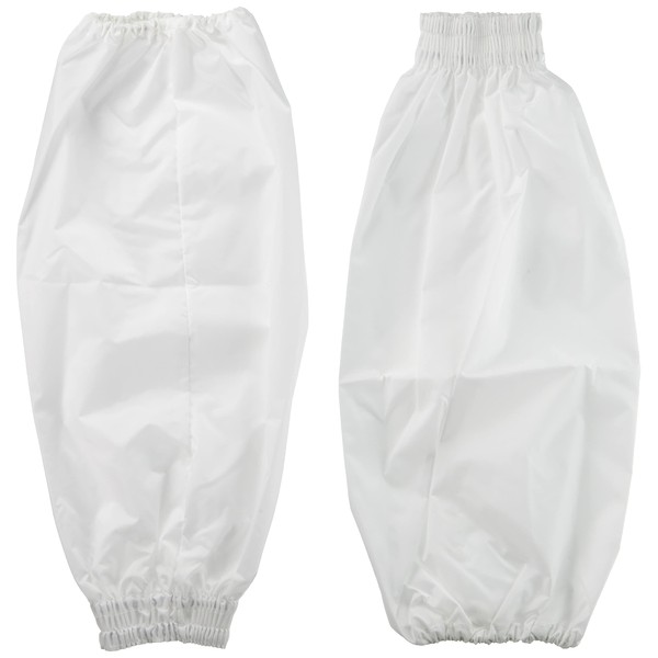 COCOS Nobuoka Gloves, Nylon Arm Cover, White, F, white