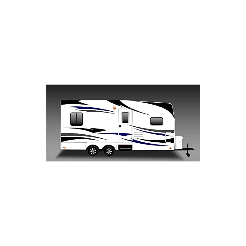 RV, Trailer Hauler, Camper, Motor-Home Large Decals/Graphics Kits 24-k-13