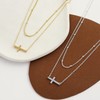ALRNBY Cross Necklace for Women Non Tarnish Layered Gold Necklace