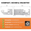 JANSTAHL Rear Door Security Lock for Fiat Ducato