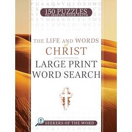 The Life and Words of Christ: Large Print Word Search (Seekers of the Word)