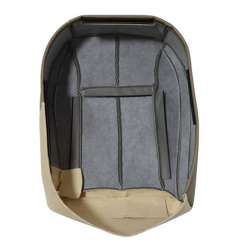 SecosAutoparts Front Driver & Passenger Side Bottom Replacement Leather Seat