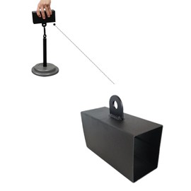 Baoblaze Pinch Block Grip Training, Fitness Hand Grip Dumbbell Plate, Pinch Block Lattice Handle Strengthening Weightlifters and Bodybuilders for Hang Weights Pulley Weightlifting Climbing 8 cm x 8 cm