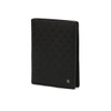Hazzys (대구신세계)블랙 로고패턴 소가죽 중지갑 HJWA4F836BK (Daegu Shinsegae) Black Logo