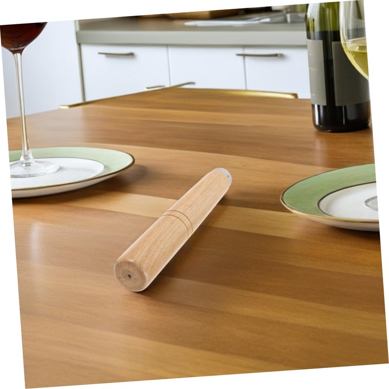 Ciieeo 2pcs Wooden Spatula Handles Ergonomic Replacement for Pots and