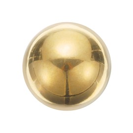 uxcell 1pcs Precision Solid Brass Bearing Balls 25mm Industrial Brass Ball Spheres for Machinery, Automotive, and DIY