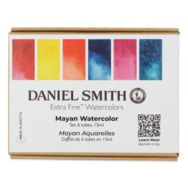 Daniel Smith Extra Fine Watercolour Paint Mayan Set of 6 15ml Tubes