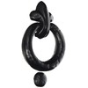 Merriway BH05811 Ring Pull Antique Heavy Door Knocker, 130 x