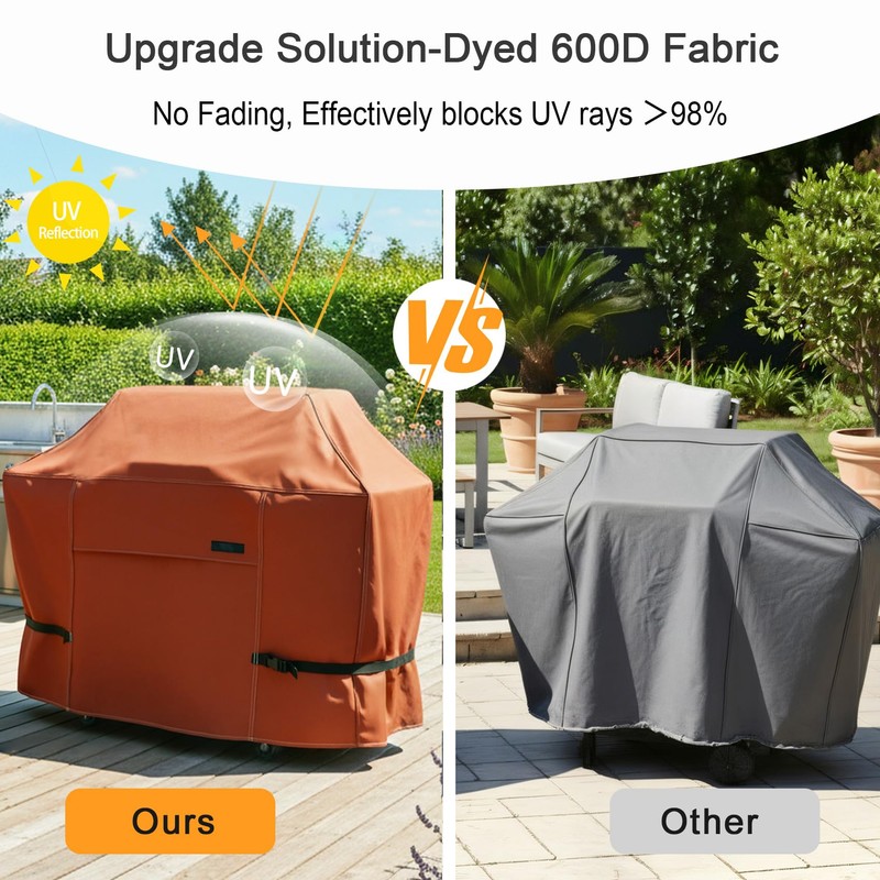 NettyPro Grill Cover Heavy Duty Waterproof 32 inch, Outdoor 2