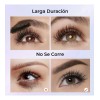 Máscara De Pestañas Waterproof Larga Duración Negro