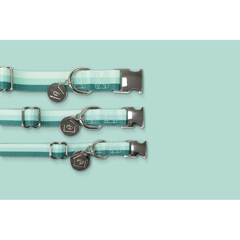 "Now House for Pets by Jonathan Adler Green ""Chromatic"" Collar