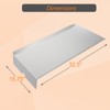 Drip Pan Heat Baffle and Aluminium Grease Drip Tray Liners