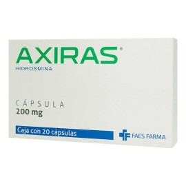 Axiras Cápsulas 200 Mg, 20 Cápsulas