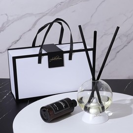 Aroma Blossom Luxury Reed Diffuser-Onyx Collection-White 200ML