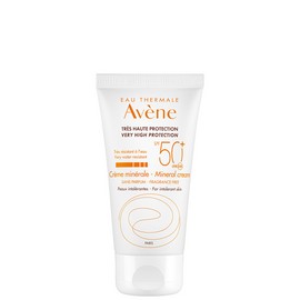 Avene Mineral Cream - Very High Protection Cream for Intolerant Skin SPF50, 50ml