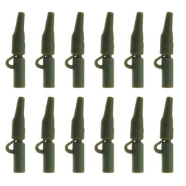 Create idea 100Pcs Carp Fishing Tackle Kit Safety Clips Carp Covers Anti Tangle Sleeves Quick Change Swivels Fishing Accessories for Carp Perch White Bait Catfish