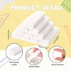 Wearage 12 Count White Erasers Rectangular Rubber Eraser Bulk for